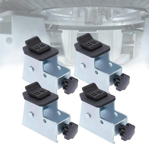 Tasofac Motorradreifen Adapter 4tlg., Kompatibel mit Motorrad-Reifenwechsler, Hochwertiger Stahl, vernickelte Oberfläche, 4-teilig Motorradreifen Adapter Set