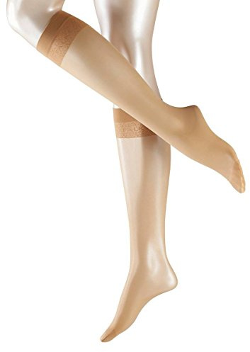 FALKE dam Matt Deluxe 20 DEN Knästrumpor transparent matt rivstark