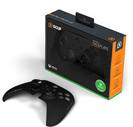 SCUF Instinct Controller Removeable Faceplate Kit - Anti Friction Rings - Xbox Series X, S, Xbox One - Black