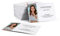 Visitenkarte personalisiert selbst gestalten mit Foto, Text und Logo I ab 75 Stück I Visitenkarten erstellen (300g Bilderdruck matt) Business Cards Online gestalten (Weiß mit Bild, 100 Stück)