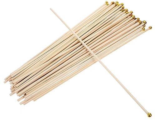 BESPORTBLE 50 Stück Fahnenmast Aus Naturholz Lang Für Sport Feste Und Paraden Um Flaggen Zu Präsentieren Und Aufmerksamkeit Zu Erregen