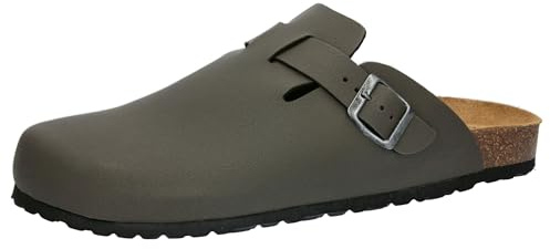 Lico Zoccoli morbidi unisex Bioline, oliva, 36 EU