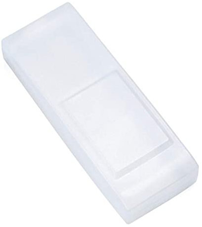 KYEQATY Couverture télécommandée Boîtier de Protection de Protection à Distance en Silicone étanche pour Le climatiseur TV Accessoire 12x4, 5 cm Transparent