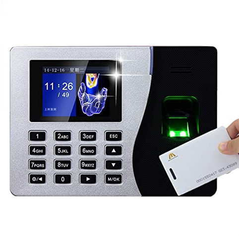 Control Horario Empleados, Sistema de linux TCP/IP USB Biométrico Huella dactilar Tiempo Reloj Oficina Sistema de asistencia Sistema Registrador Tiempo Empleado Máquina Lector(K14-ID,US)