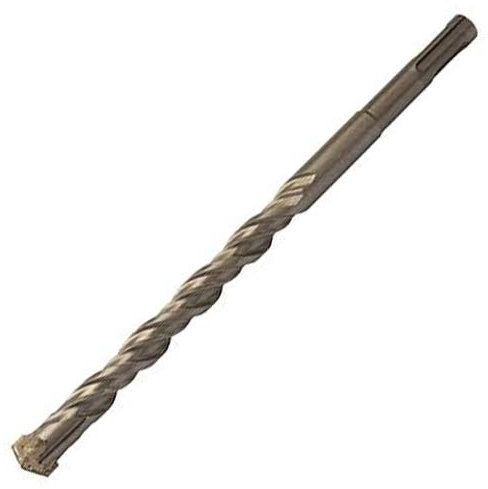 14mm x 210mm SDS Plus Crosshead Masonry Drill Bit - Tungsten 4 Point Cutting Head - Loops
