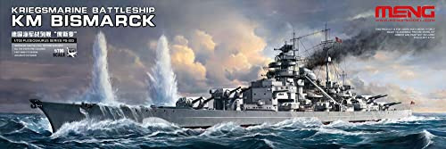Meng Model 1: 700 - Km Battleship Bismarck