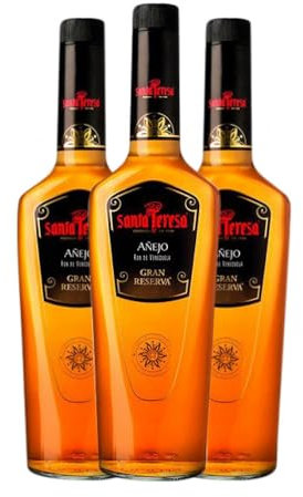 Ron Santa Teresa Añejo Gran Reserva 70 cl (Caja de 3 Botellas de 70 cl)
