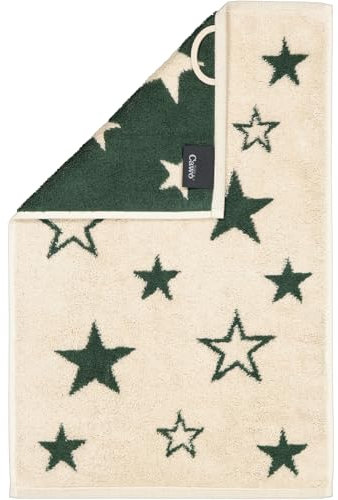 Cawö Handtücher Christmas Edition Sterne 792 Natur-grün - 34