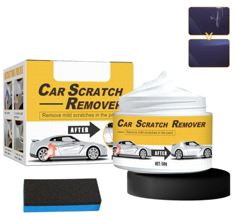 Kits De Reparación De Arañazos Crema, Removedor De Arañazos Auto Rubbing, Removedor De Arañazos Pasta Cera De Coche Elimina Arañazos Y Manchas Restaura El Brillo A Los Acabados Opacos (3 Sets)