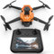 F180 GPS Drone with Camera 4K, 4.5LCD Screen for Beginners, 90° Electric Adjustable Lens, Professional Drone with Follow Me, Auto Return Home, Under 249g, Tap Fly, GPS Drones for Kids and Adults