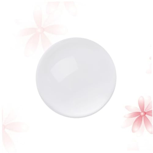 LIFKOME Sfera di Cristallo per Fotografia e Meditazione Palla di Vetro Trasparente per Decorazione Casa e Ufficio Accessorio Feng Shui e Divinazione