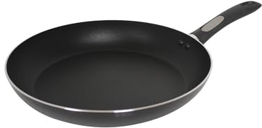Mirro A7970784 Get A Grip Aluminum Nonstick 12-Inch Fry Pan / Saute Pan Cookware, Black