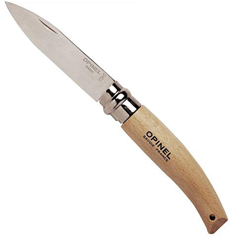 Opinel-Messer, Größe 8, mittelspitz, rostfrei