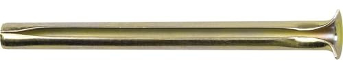 Celo Blitzdübel 6x60 mm BN Blitznagel - Nageldübel für die schnelle und einfache Befestigung - Stahlnägel, Stahl verzinkt 100 Stück
