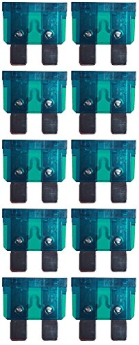 baytronic Standard platt pluggsäkring bilsäkring (10 stycken 35 A mörkgrön)