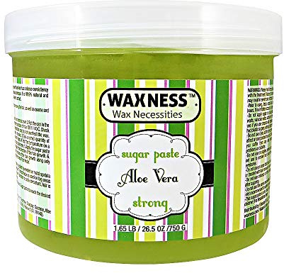 Waxness Zuckerpaste Strong Aloe Vera 750 g - Zuckerwachs zur Haarentfernung - Strong Sugar Paste 750 g