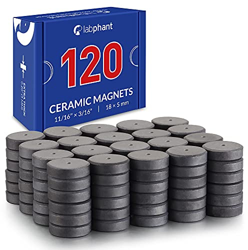 APPLAB Ceramic Round Disk Magnets, Perfect for DIY, Art Projects or Whiteboards & Fridge Organization (0.7)