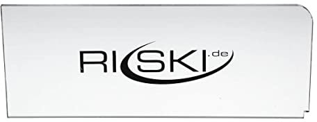 RiSki Skiwachs Abziehklinge - Plexiklinge 5mm 150x60x5mm