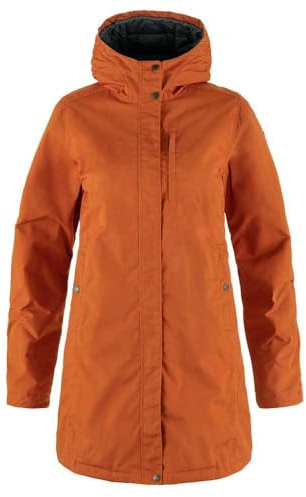 Fjällräven Damen Kiruna Padded Parka, Terracotta Brown, L