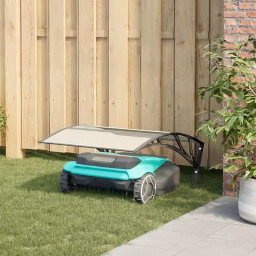 Homgoday Robot Falciatrice Garage Nero 80x101x46 cm, Accessori per Tosaerba