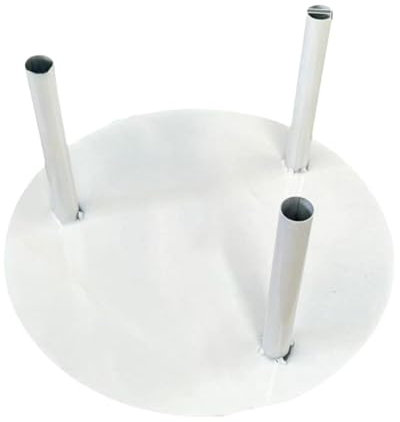 Oshhni Base del Soporte de exhibición del Poste de la Flor, Estante del Tenedor de la Flor, arreglo Floral de pie para la, Tres Polos