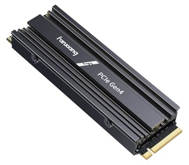 fanxiang 2TB NVMe Internal Gaming SSD for PS5 with Heatsink, Up to 7100MB/s M.2 SSD PCIe Gen 4 SSD Storage Expansion Compatible with PS5, Internal Solid State Drive for Gamers, Professionals, Creators