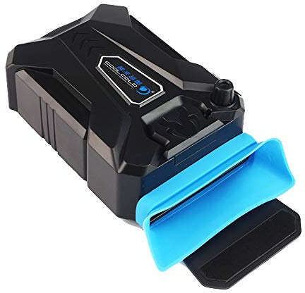 Coolcold refroidisseur d'ordinateur portable avec vitesse réglable ventilateur silencieux conception portable pour une réduction efficace de la chaleur alimenté par USB compact léger