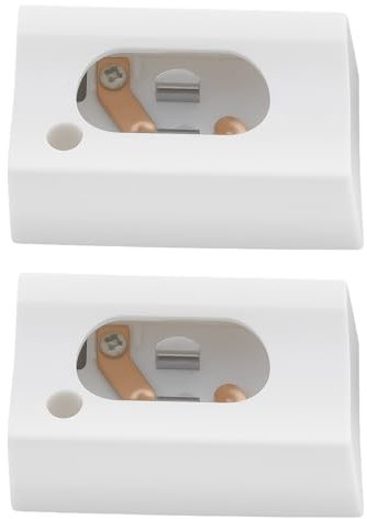 eMagTech 2 Pezzi S14D Portalampada Lineare Bianco Compatibile Con Linestra Compatibile Con Philinea Apparecchio Di Illuminazione