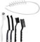 Wouueso Washing Machine Cleaning Brush Kits Front Load Washer Cleaner Tools for Kitchen, Bathroom, Corner, Window for Tight Spaces and Washer Rubber Seal
