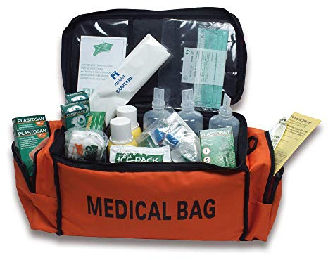 MEDICAL BAG ARANCIO BORSA PRONTO SOCCORSO per aziende con 3 o più lavoratori D.M. 388 allegato1