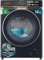 Cecotec Waschmaschine 12 kg Frontlader Bolero DressCode 12980 Direct Drive Blue A. 1400 U/min, Direct Drive Motor, Niedriger Verbrauch, FullColor Display, Lederimitat-Oberflächen, XXL-Tür, UV-Licht