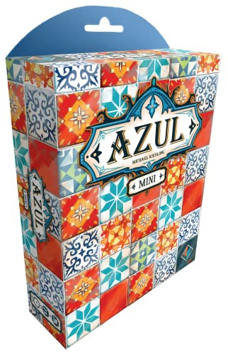 Azul Mini Board Game - Portable Tile-Placement Fun, Strategy Game for Kids and Adults, Ages 8+, 2-4 Players, 30-45 Minute Playtime, Made by Next Move Games