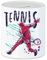 Hey!Print Tennis Spardose Tennisschläger Spieler Spiel Spielball Sport Freizeit Hobbie Tennisplatz Bewegung Tennis Schläger