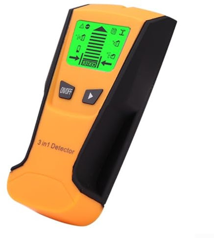 TH210 3-in-1 Balkenfinder Wandscanner, digitaler Bolzendetektor, Holz, Metall, Rohrleitung, Wandsensor, Zentralsuche mit LCD-Display