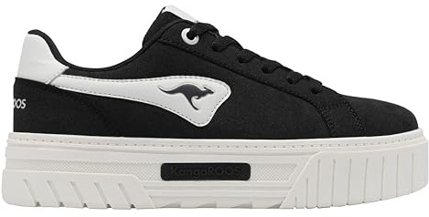 KangaROOS Kangalift Grace, Scarpe da Ginnastica Donna, Raven Cool Beige, 42 EU