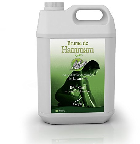 Camylle - Profumo per bagno di vapore alla lavanda - A base di oli essenziali per stanze di vapore, bagni di vapore o docce a vapore - Rilassante con aromi freschi e calmanti - 5000ml