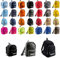 Schnoschi Kleiner Kinderrucksack schwarz mit Namen Bestickt