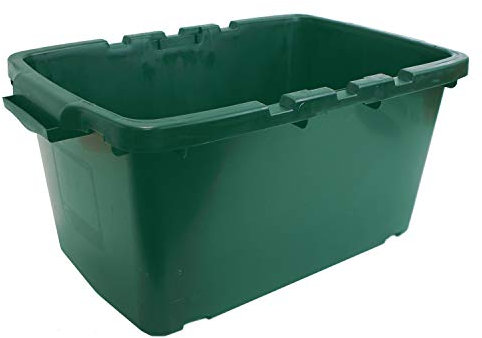 All-Green Coral 44 Litre Green Outdoor Kerbside Waste Recycling Box/Storage Box