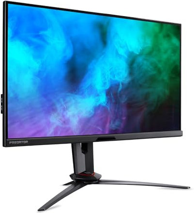acer Predator XB283KKV Gaming Monitor 28 Zoll (71 cm Bildschirm) 4K (UHD),144Hz, 1ms (G2G), 2xHDMI 2.1, DP 1.4, höhenverstellbar, drehbar, AdaptiveSync