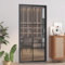 Somanki Innentür 102,5x201,5 cm Schwarz ESG-Glas und Aluminium, Zimmertür, Eingangstür, Innentüren, Wohnungstür, Nebeneingangstür, Terrassentür, Außentüren - Montagezubehör inbegriffen