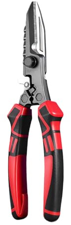 Cisailles De Coupe Pour Métal - Ciseaux d'Aviation,Ciseaux Pour Acier - pour Tôle Acier Inoxydable Aluminium Fil de Cuivre Construction Industrielle