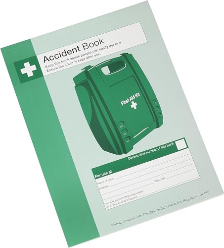 Safety First Aid Group A4 Accident Book