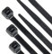 Beshine Kabelbinder 300mm x 7.6mm 100 Stück, Premiumqualität Nylon UV-Beständig - Schwarz