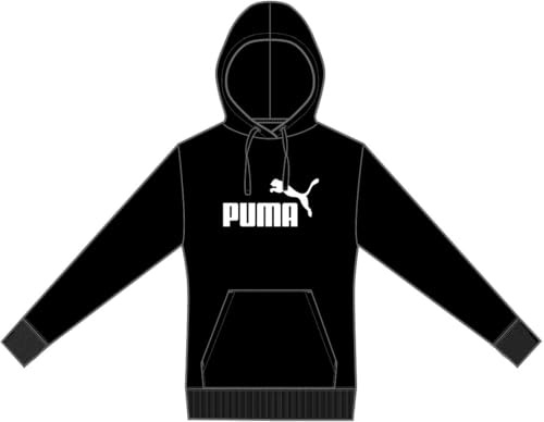 Puma Ess No. 1 Logo Hoodie FL (S) Felpe con Cappuccio Unisex - Adulto (Pacco da 1)