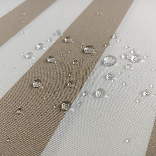 Tela Impermeable por Metros - Lona acrílica - Toldo - Protección Rayos UV (Raya Culla, 1,45 x 3,20 m)