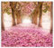 SMTDeco Herdabdeckplatte Ceranfeld Abdeckplatte Herdabdeckung Herdplatten Abdeckungen Induktionskochfeld 60x52 cm 1-tlg. Blumen Garten Rosa