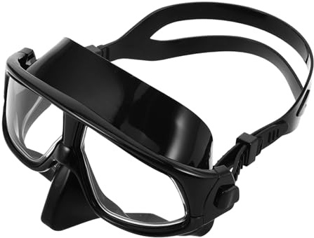 TOKIDNY Maschera Subacquea Snorkeling con Strap Regolabile Ampia Visione Panoramica Antiperdite per Immersioni e Nuoto Maschera da Immersione Uomo e Donna Adatta per Freediving e Scuba