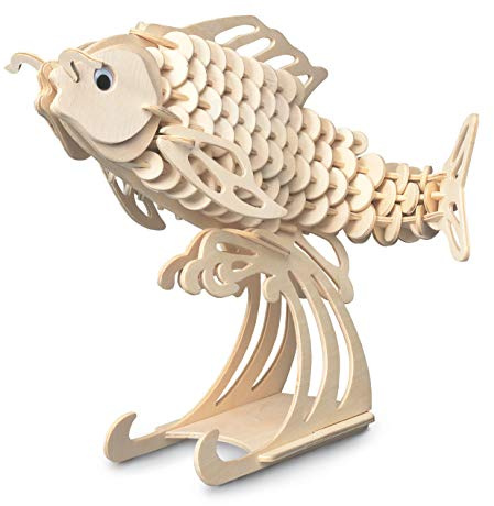 Quay Carp Woodcraft Construction Kit FSC