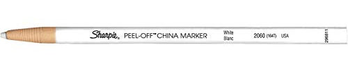 Sharpie 3 Stück Multifunktions-Marker China Marker Peel Off feine Spitze 2 mm weiß