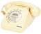 Binatone Retro 1971 Corded Telephone, Redial, Telephone Line Powered, Cream